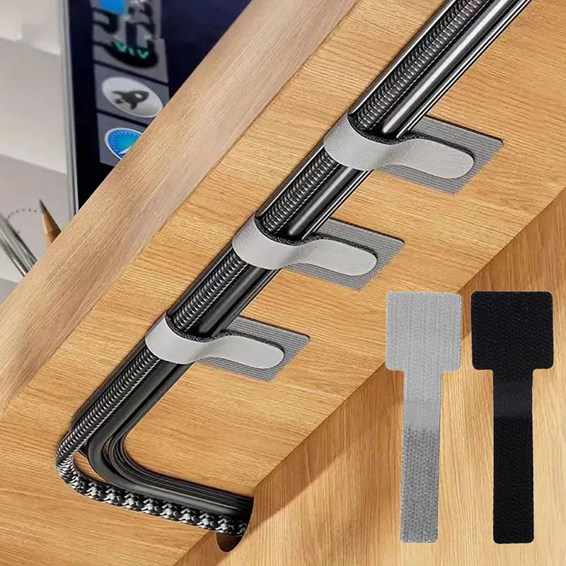 Organizador de Cables Reutilizable con Velcro - Pack Escritorio - Cervera Studio