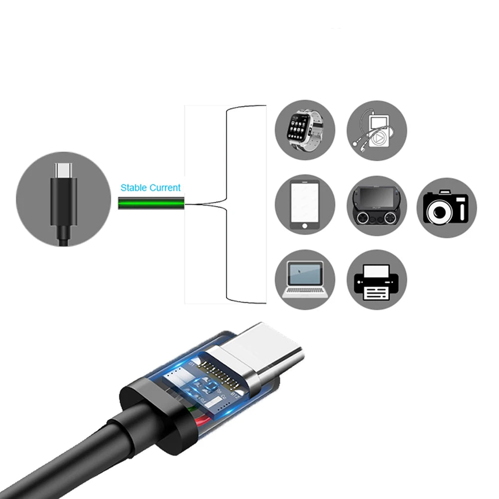 Cable USB-C a USB-C 60W Carga Rápida - iPhone Samsung Xiaomi - Cervera Studio