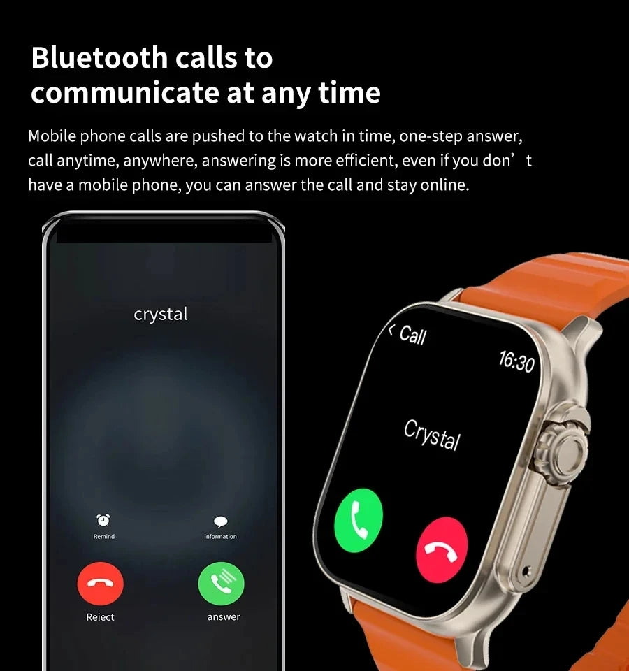 Smartwatch T900 Ultra 2 - 49mm Bluetooth NFC - Cervera Studio