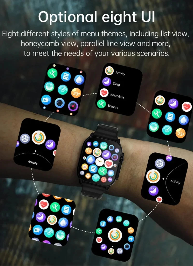 Smartwatch T900 Ultra 2 - 49mm Bluetooth NFC - Cervera Studio
