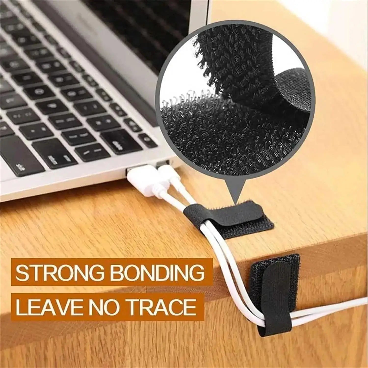 Organizador de Cables Reutilizable con Velcro - Pack Escritorio - Cervera Studio