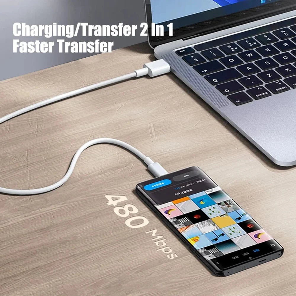 Cable USB-C a USB-C 60W Carga Rápida - iPhone Samsung Xiaomi - Cervera Studio