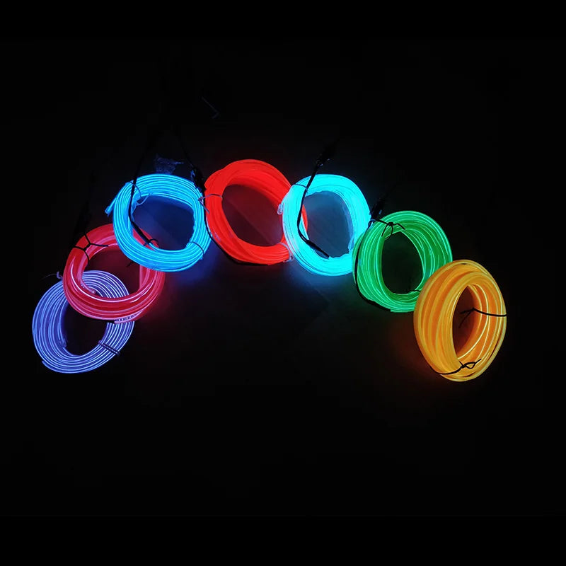 Tira LED Universal para Auto - Iluminación Decorativa Multicolor - Cervera Studio