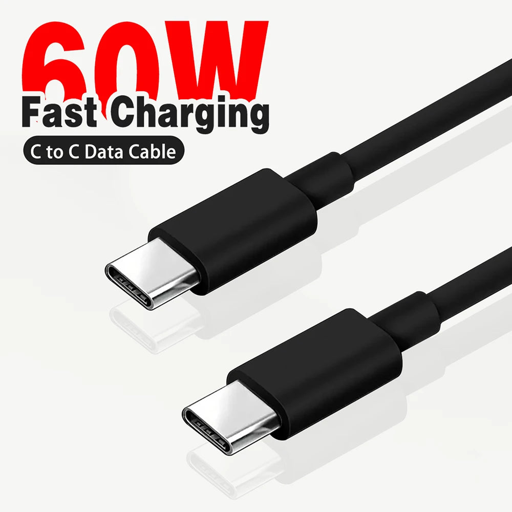 Cable USB-C a USB-C 60W Carga Rápida - iPhone Samsung Xiaomi - Cervera Studio