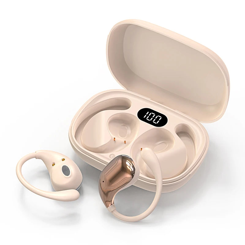 Auriculares Bluetooth 5.4 con Gancho - TWS Impermeables - Cervera Studio