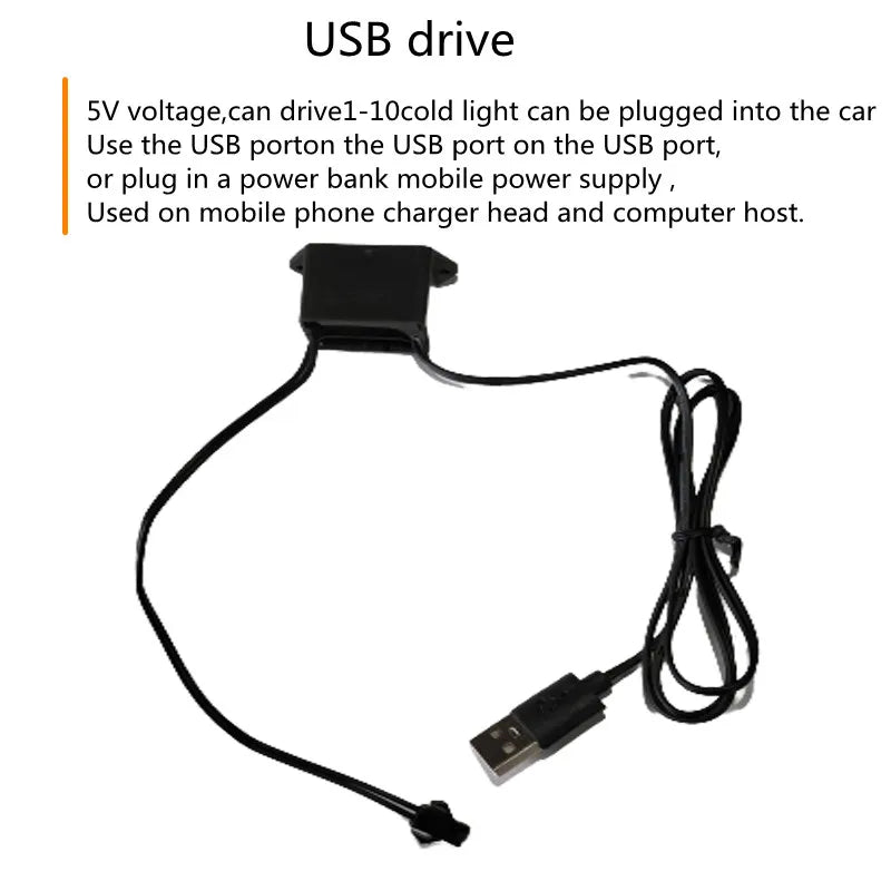 Tira LED Universal para Auto - Iluminación Decorativa Multicolor - Cervera Studio