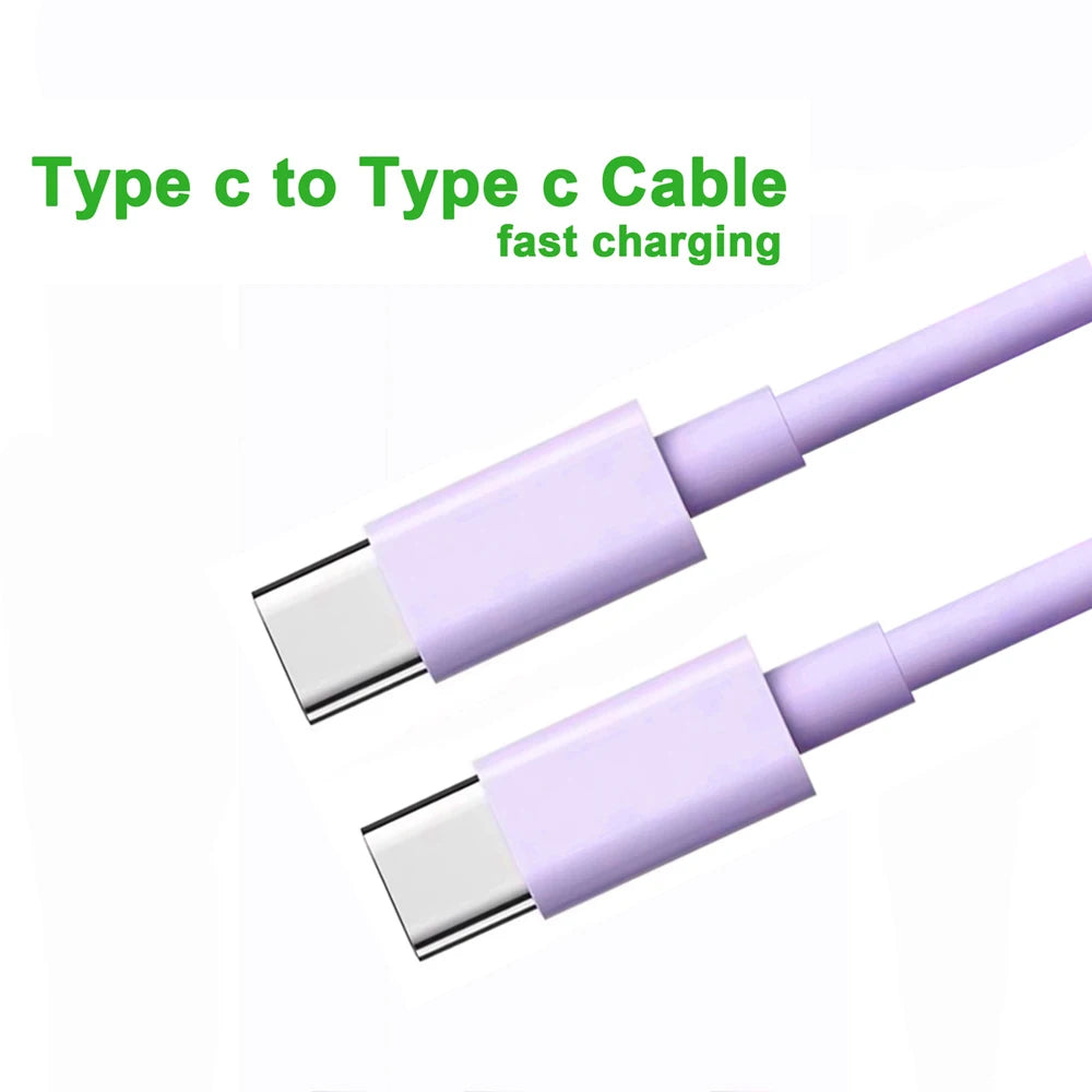 Cable USB-C a USB-C 60W Carga Rápida - iPhone Samsung Xiaomi - Cervera Studio