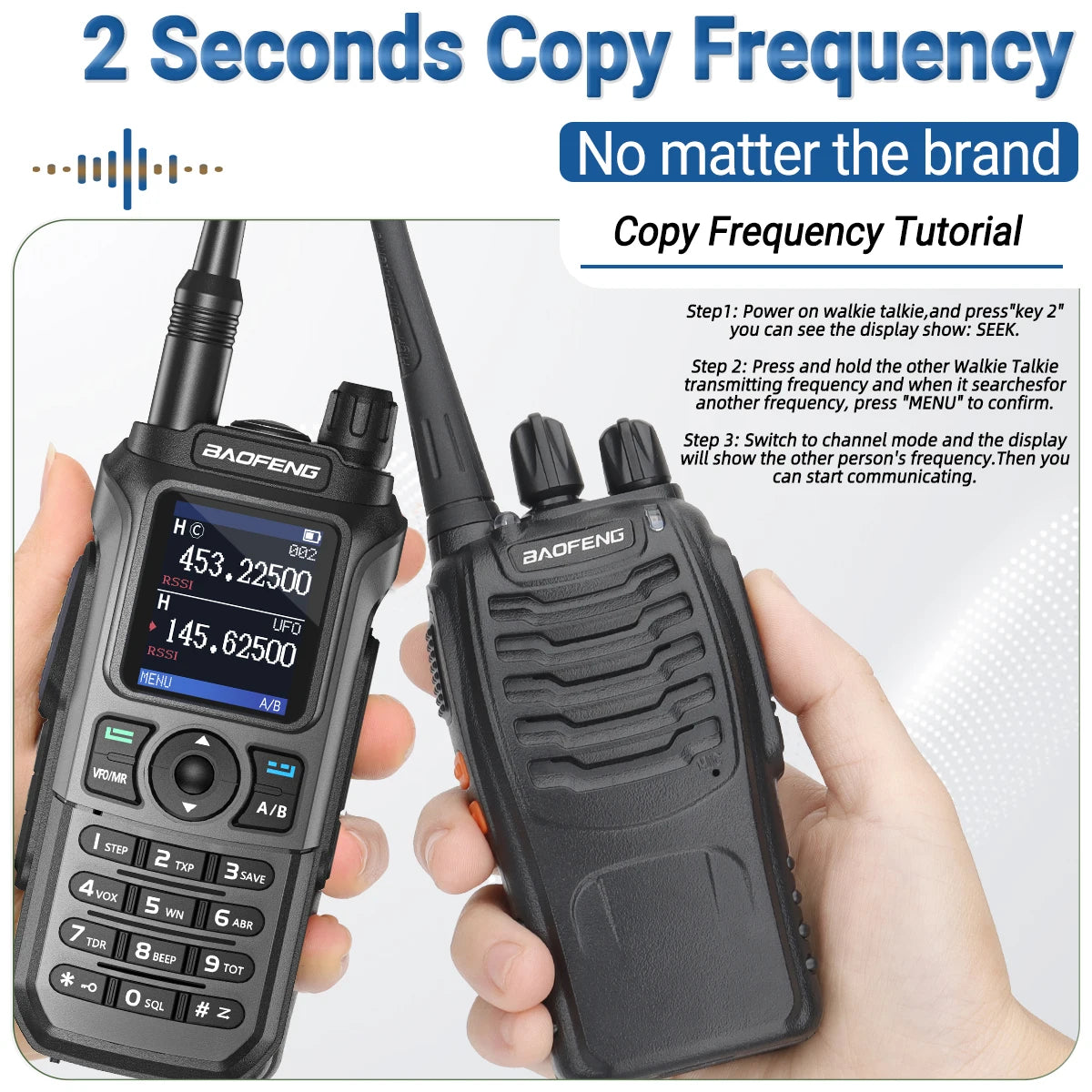 Walkie Talkie Baofeng UV21 Pro - Largo Alcance 16KM - Cervera Studio