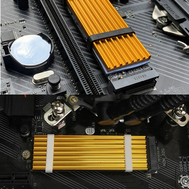 Disipador Térmico para SSD M.2 2280 - Compatible PS5 y PC - Cervera Studio