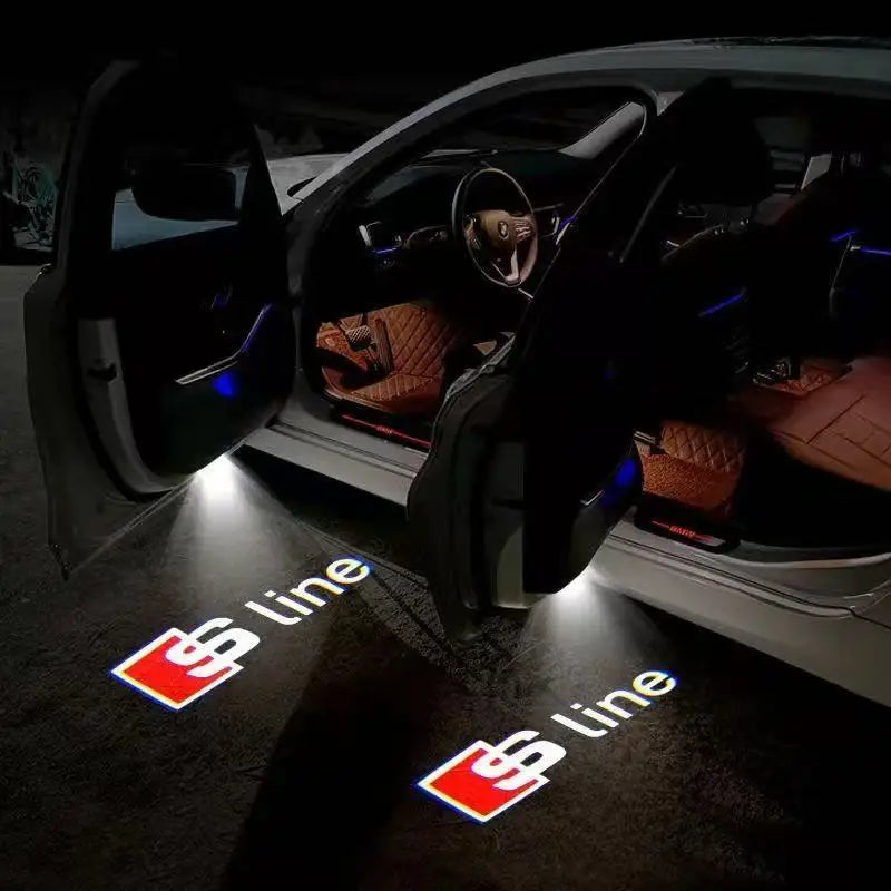 Proyector de Logo para Puertas de Auto - Pack x2 con Múltiples Logos - Cervera Studio